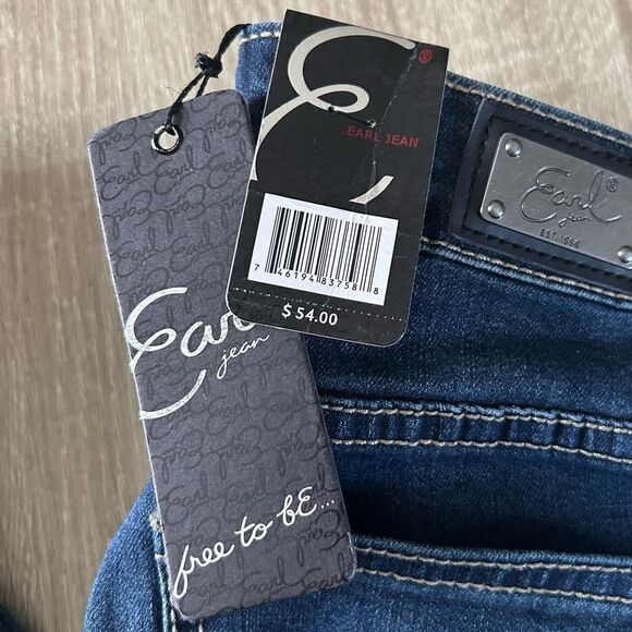 NWT … EARL JEAN “Size: 4” Free To Be Jeans - Picture 6 of 6